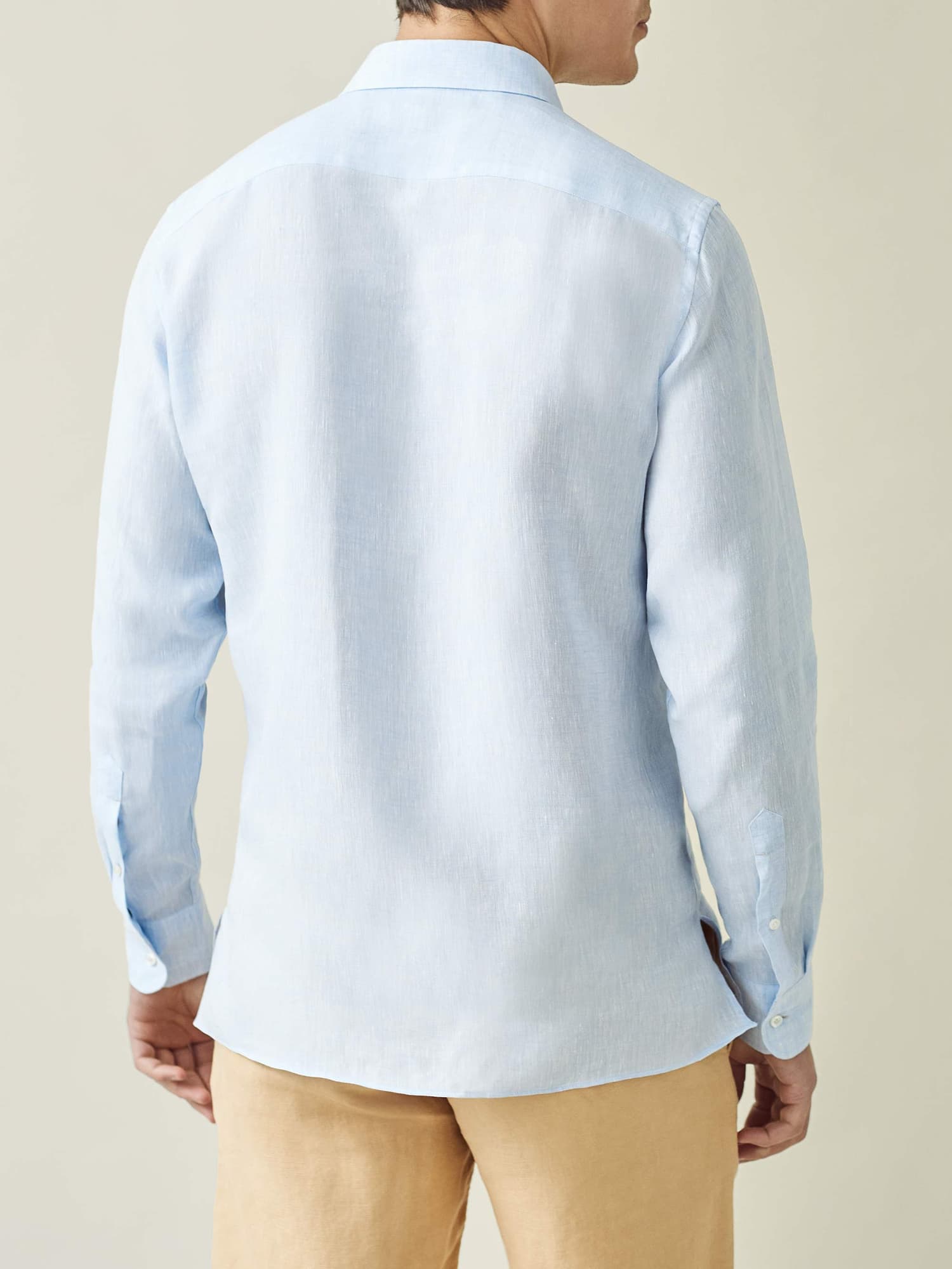 Regency Linen Shirt Sky Blue