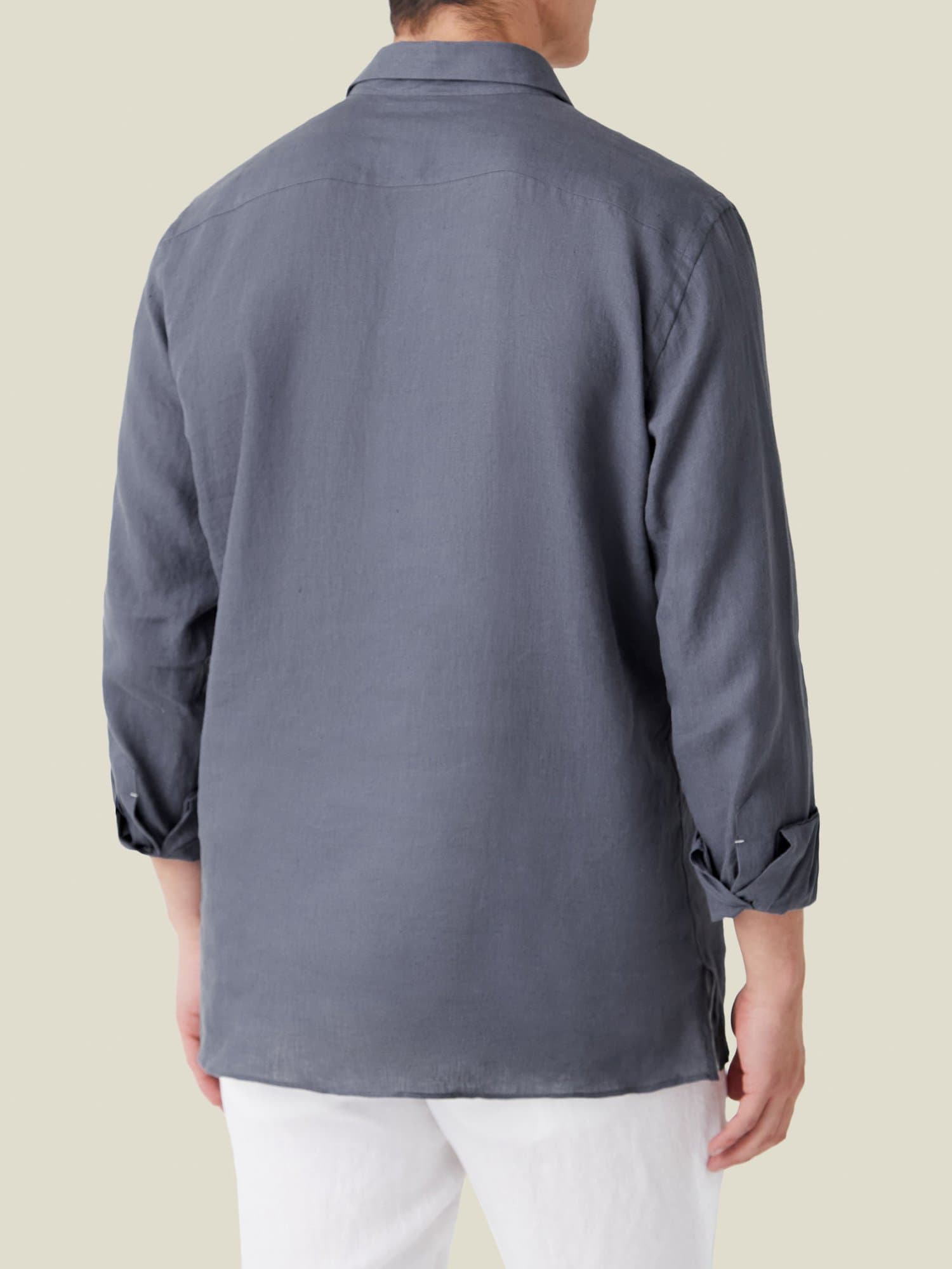 Regency Linen Shirt Paye´s Grey