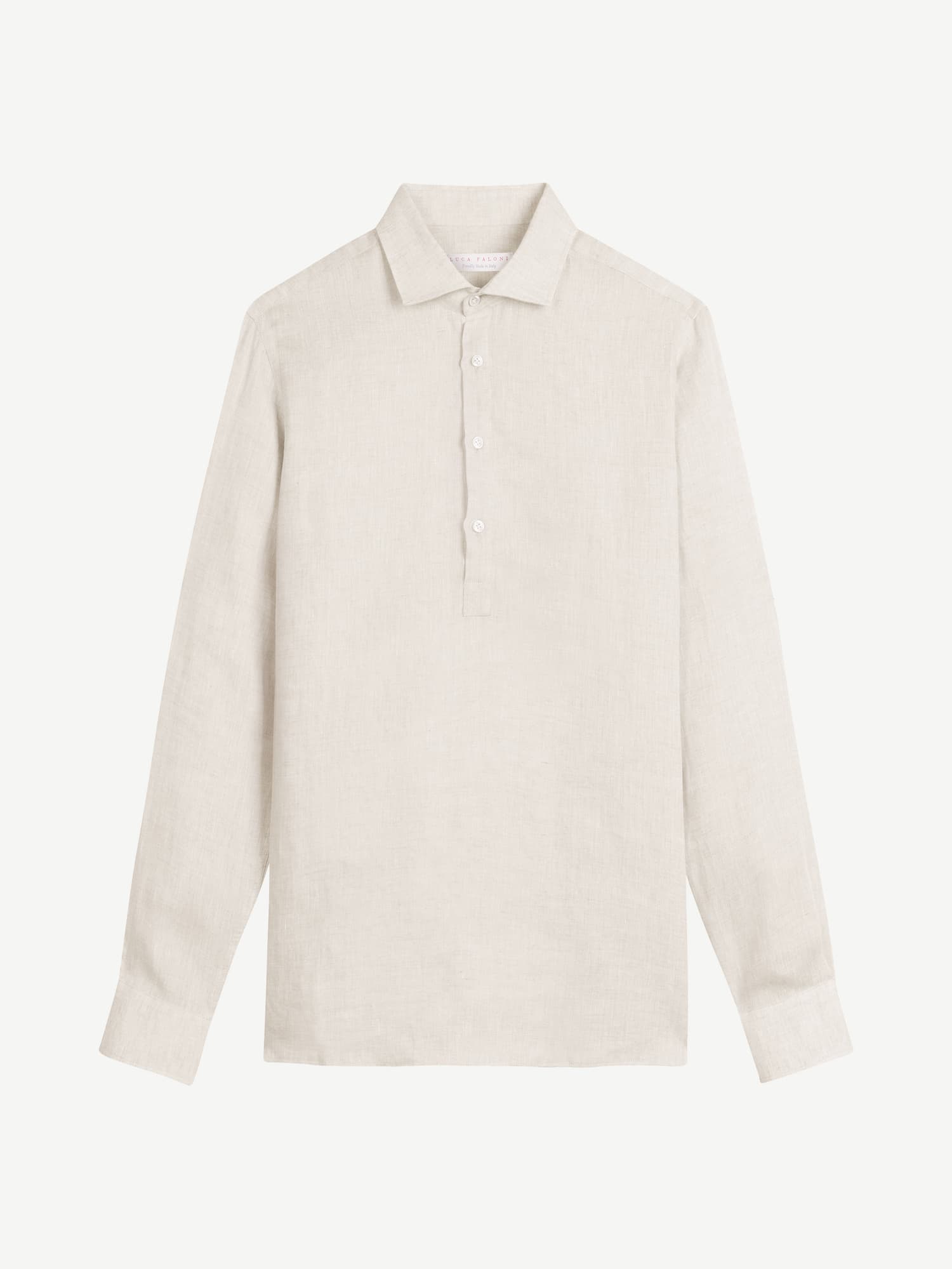 Regency Linen Shirt Sand
