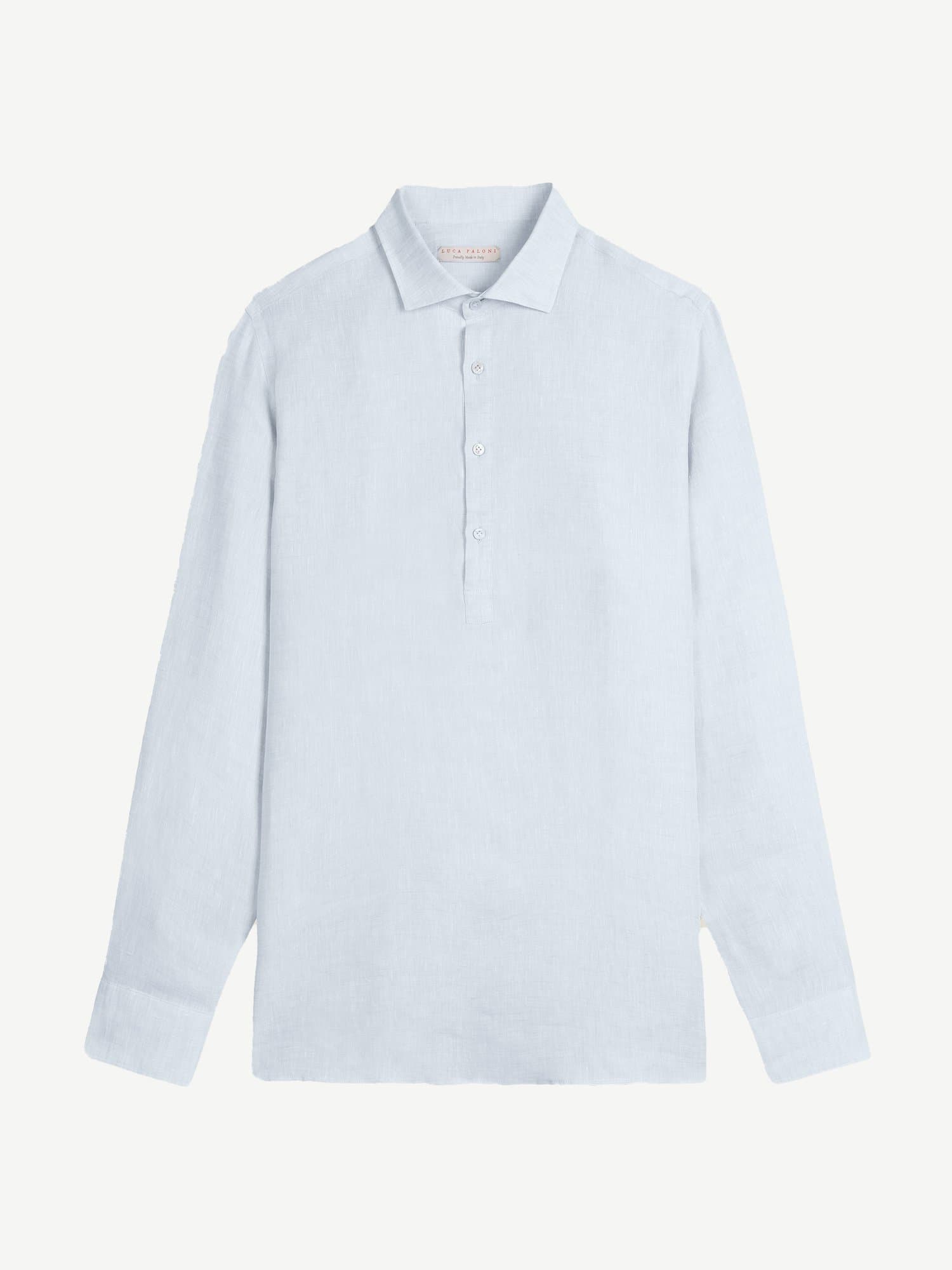 Regency Linen Shirt Sky Blue